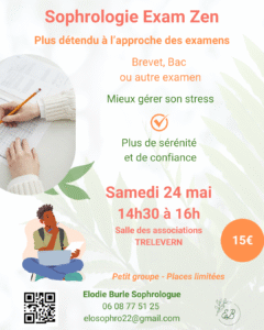 Atelier sophrologie exam zen
